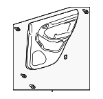 6763035881B2 - Body: Door Trim Panel for Toyota Image
