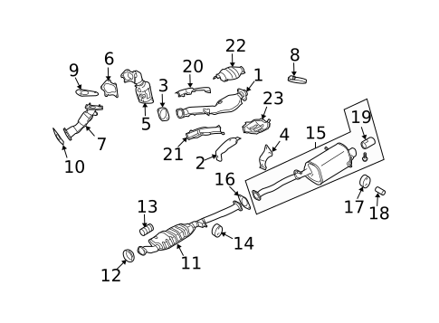 Mufflers for 2006 Subaru Impreza #0