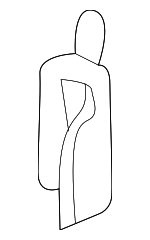 61520AC000 - Body: Upper Hinge for Subaru: Baja, Legacy, Outback Image