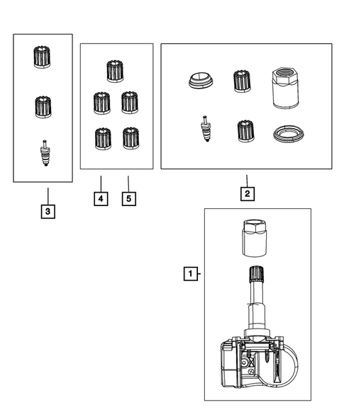 Tire Monitoring System for 2011 Chrysler 200 #0