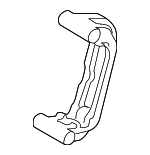 GK2A26281B - Brakes: Mount Bracket for Mazda: 6 Image