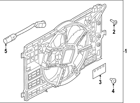 Cooling Fan for 2022 INFINITI QX55 #0