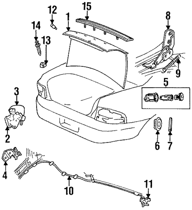 4630161 - Accessories: Deck Lid Emblem for Mopar Image