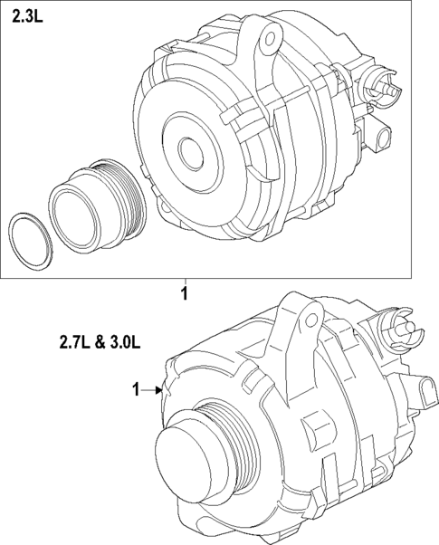 Alternator for 2025 Ford Ranger #0