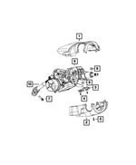 68202172AA - Steering: Screw for Mopar Image