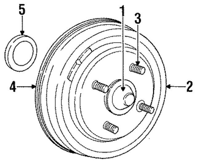 4509328 - Brakes: Brake Drum for Mopar Image