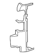 22869354 - Cooling System: Side Baffle for Chevrolet: Malibu Image