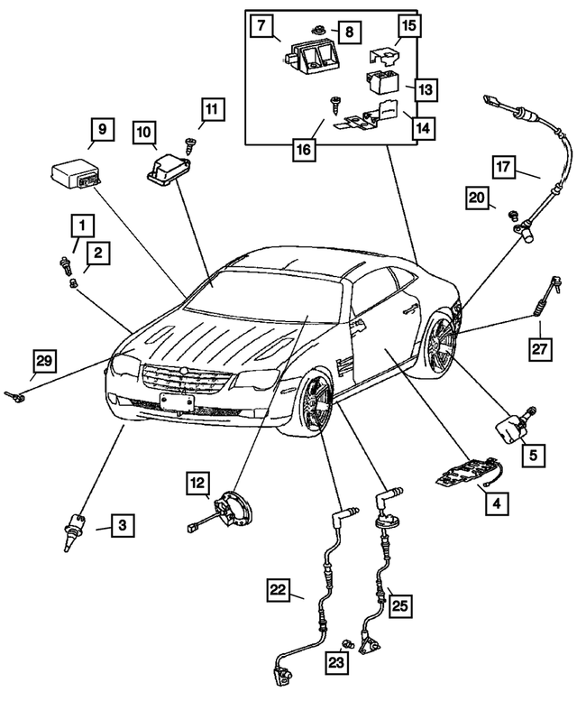 5098120AA - Electrical: Screw for Mopar Image