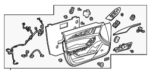 84297379 - : Part# 84297379 F Trim for Cadillac: CTS Image