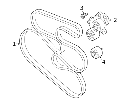 Belts & Pulleys for 2016 BMW 535d #0