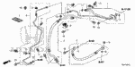 80361TR0A00 - Body/Air Conditioning: CLAMP, SUCTION HOSE for Honda Image