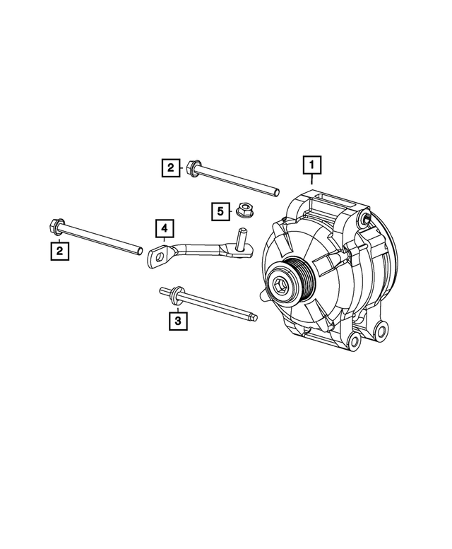 6509490AA - Electrical: Alternator Stud for Mopar Image image