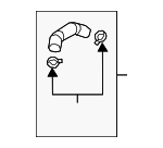 254683L300 - Cooling System: Water Hose for Genesis: G80, G90 Image