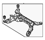 DG1Z5R003F - : Cross-Member for Ford: Flex, Taurus | Lincoln: MKT Image