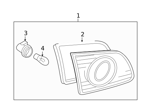 Tail Lamps for 2009 Volkswagen Passat #3