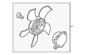 2014-2020 GM Fan Motor 85565556 GM | GMPartsDirect.com