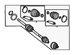 1673502102 - Driveline &amp; Axles: Cv Axle Assembly for Mercedes-Benz Image