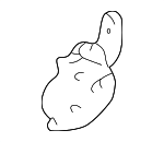 6874034010 - Body: Lower Hinge for Toyota Image image