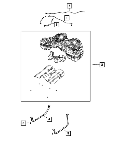 Fuel Tank for 2020 Chrysler 300 #0