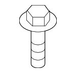 7147147513 - Body: Fender Bolt for BMW Image