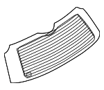 LR083209 - : Lift Gate Glass for Land Rover: Discovery Image