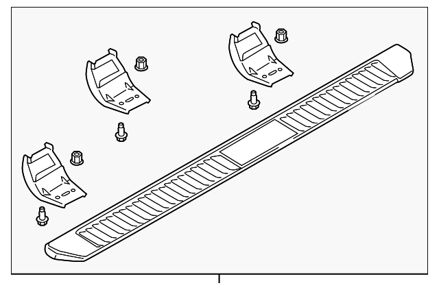 HL3Z-16450-BC - Running Board 2017-2020 Ford F-150 | Ford Parts Direct