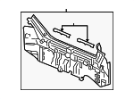 66100TRV305ZZ - Body: Rear Body Panel for Honda: Clarity Image
