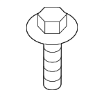 90108SJAA00 - : Front Cross-Member Bolt for Honda: Clarity Image