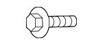 90103T3V000 - Body: Partition Panel Bolt for Honda: Clarity Image