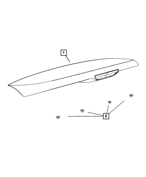 Moldings and Ornamentation for 2012 Dodge Durango #1