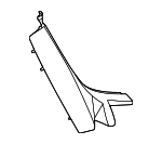 51435A1F804 - Body: Cowl Trim for BMW Image