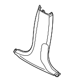 51439462133 - Body: Lower Center Pillar Trim for BMW Image
