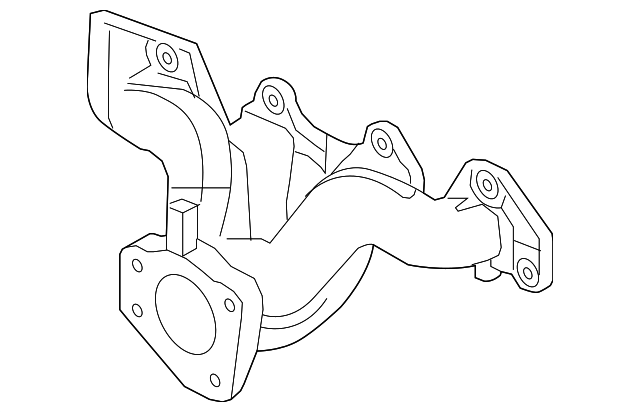 2007-2010 GM Exhaust Manifold 12602397 GM | GMPartsDirect.com