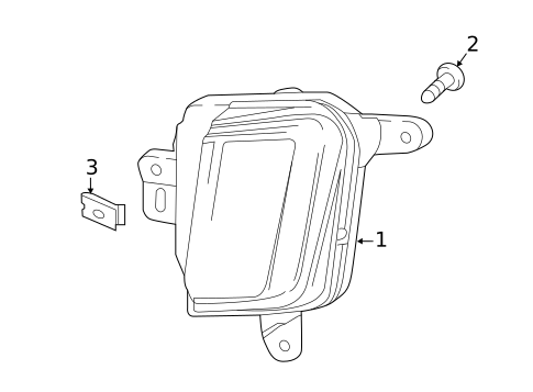 Fog Lamps for 2018 Cadillac XT5 #0