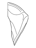 5W7Z54672A18BA - Body: Seat Back Pad for Ford: Crown Victoria | Mercury: Grand Marquis Image