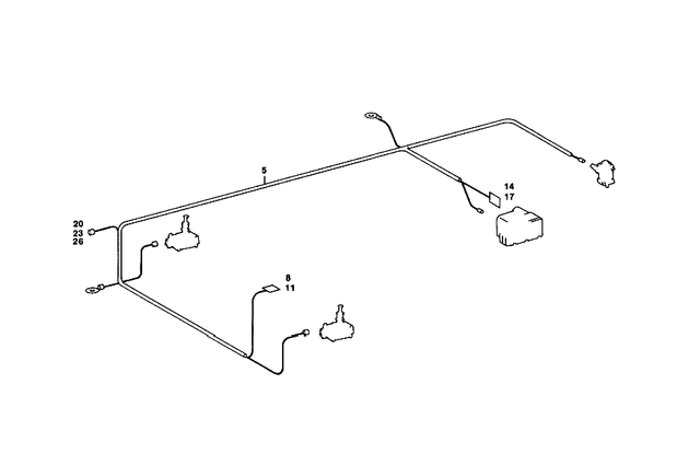 1075409310 - Electrical System: Wiring Harness for Mercedes-Benz Image image
