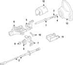 XL7Z3600AAA - Steering: Steering Wheel for Lincoln: Navigator Image