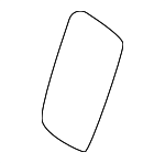 7589642030 - Body: Edge Molding Tape for Subaru: Solterra Image