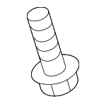 1125406161 - Electrical: High Mount Lamp Bolt for Genesis: Electrified G80, G70, G80, G90 | Hyundai: Accent, Elantra, Elantra GT, Genesis, Genesis Coupe, Kona, Kona Electric, Kona N, Santa Fe, Santa Fe Sport, Santa Fe XL, Tucson, Veloster, Veloster N, Venue, Veracruz Image