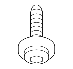 907600512 - Body: Overhead Console Screw for Mazda: 3, 6, CX-9, MX-5 Miata Image