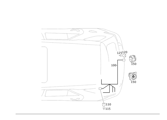 1644406932 - Trailer Coupling: Wiring Harness for Mercedes-Benz Image image