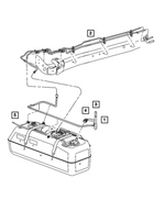 56052425AC - Fuel: Fuel Supply And Vapor Lines Bundle for Mopar Image