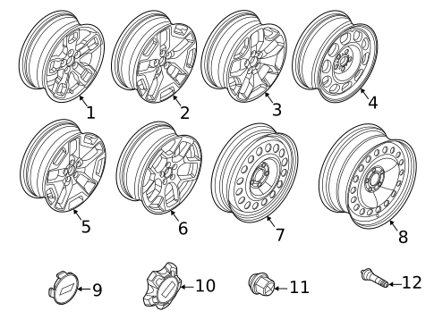 Wheel for 2025 Ford Bronco Sport #0