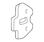 22645207 - Body: Striker Anchor Plate for Chevrolet: Classic, Malibu | Oldsmobile: Alero, Cutlass | Pontiac: Grand Am Image