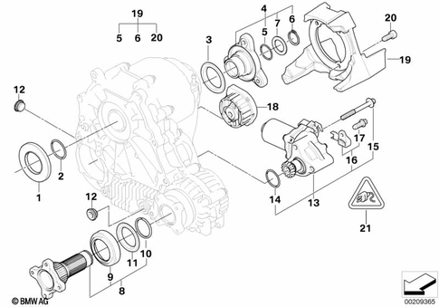 Individual Transmission Parts for 2010 BMW 535xi #0