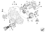 27107539262 - Transfer Box / E-Vehicle Transmission: Shaft Seal for BMW Image