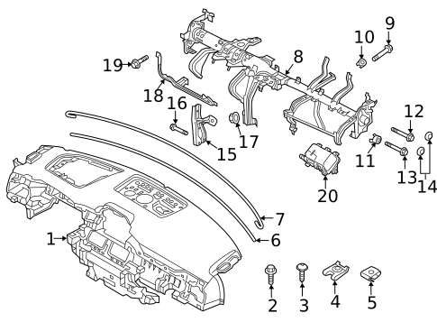 Instrument Panel for 2019 Mazda CX-5 #0