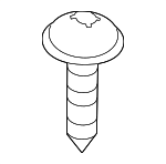 W20164999 - Body: Instrument Panel Screw for Mazda: 3, 5, 6, CX-3, CX-30, CX-5, CX-7, CX-70, CX-9, Millenia, MPV, MX-30 EV, MX-5 Miata, Protege, Protege5 Image