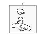 1650221080 - Cooling System: Filler Neck for Toyota Image