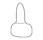 6339512070 - Body: Rear Trim Retainer Clip for Toyota: RAV4 Image